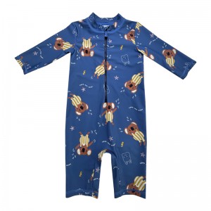 Мультфильм принт на молнии на молнии купания купальники