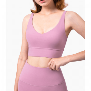 Anti-Shock U-форма собирать спортивный бюстгальтер