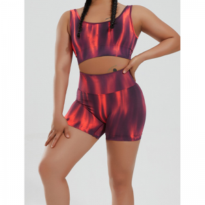 Быстрый сухой градиент бесшовный набор йоги