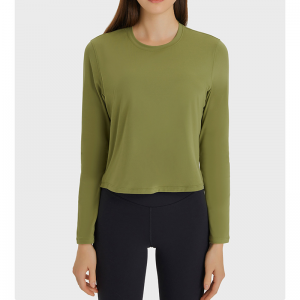 Рубашки с твердым цветом расколотой йоги