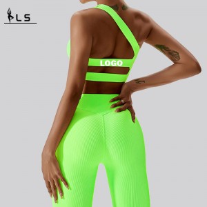 SC10163 Fitness Sports Bra Bra Custom Logo Ladies Compression Women йога Шорты девочка Китай Бесплатный спортивный бюстгальтер