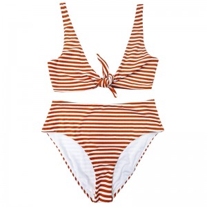 Апельсиновая оранжевая белая полоса широкая плеч